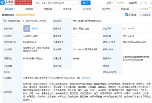 京東關(guān)聯(lián)企業(yè)布局數(shù)字科技新賽道，動漫動畫設(shè)計與數(shù)據(jù)處理業(yè)務(wù)齊頭并進